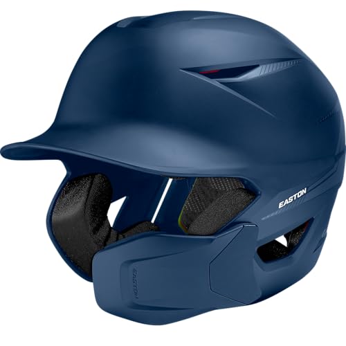 Easton PRO MAX Baseball Batting Helmet Large/X-Large Navy - Multi-Adjust Jaw Guard