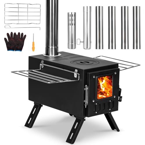 High Airtight Wood Stove for Camping Tent Outdoor Camping Equipment