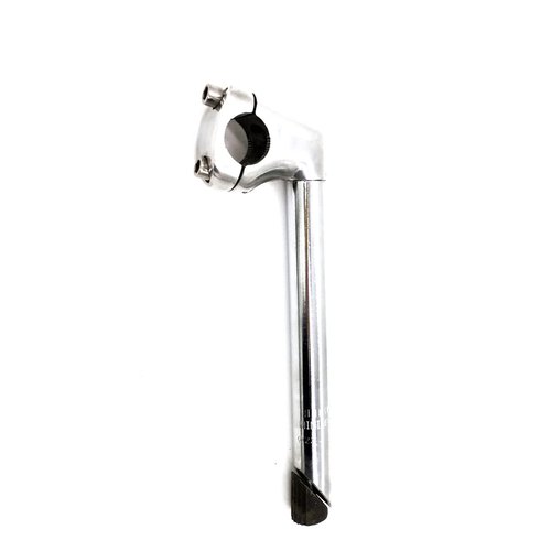 WEERAS Road Bike Stem Fixed Gear Bicycle Gooseneck Handlebar Stem 22.2x22.2x220mm Silver
