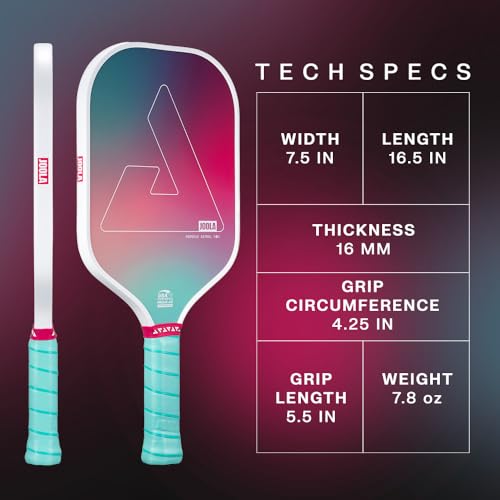 JOOLA Astral Perseus Pickleball Paddle - Lightweight, Carbon Fiber, USA Approved
