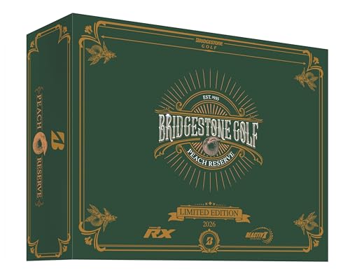 Bridgestone Golf Tour B RX Peach Reserve Golf Balls - Distance & TOUR Performance