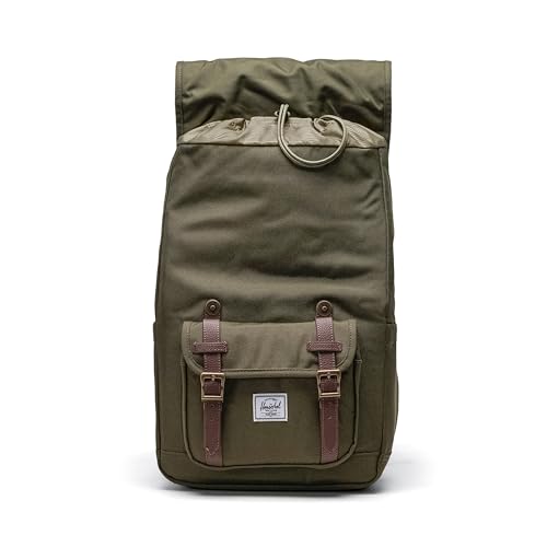 Herschel Little America™ Mid Backpack Ivy Green 21L Eco-Friendly Recycled Materials