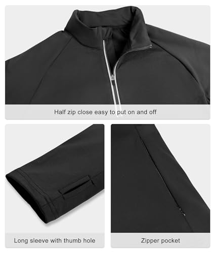 Women's FERNIDA Heated 1/4 Zip Fleece-Lined Shirt - Small