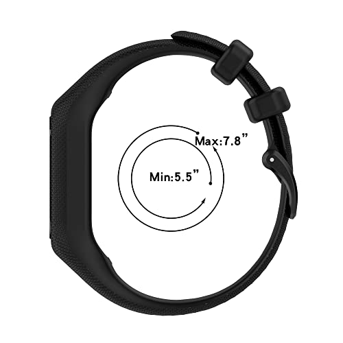 Small 5 Pack Silicone Replacement Bands for Garmin Vivosmart 5 - Multi-Color Wrist Straps for Women Men