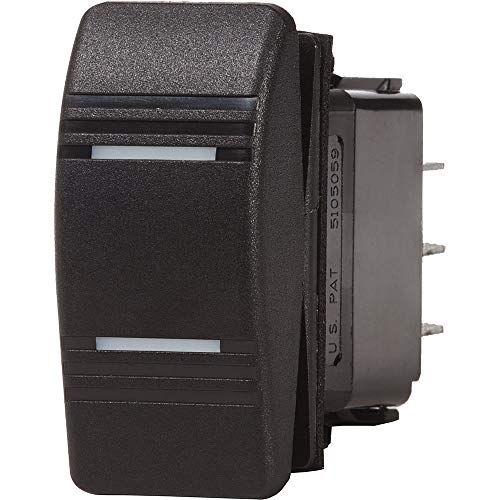 Water Resistant Contura III Switch - Black / SPDT, On-Off-On