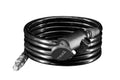 6ft Steel Cable Lock with One-Key System for Bikes and Marine Gear