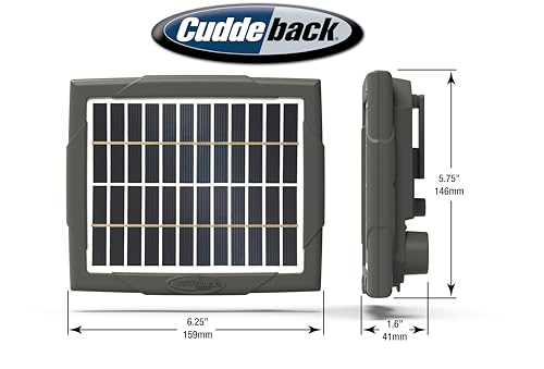 Cuddeback Solar Power Bank PW-3600 for CuddeLink & Tracks Cameras - 1 Pack