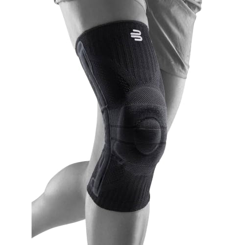 Bauerfeind Sports Knee Support Knee Brace - Medium Black for Pain Relief & Stabilization