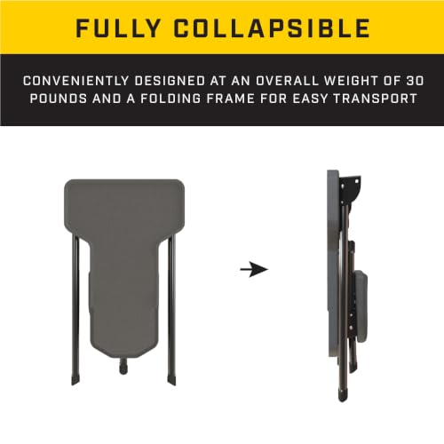 Caldwell Stable Table Lite Shooting Bench, Collapsible Weatherproof Frame