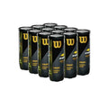 Wilson US Open Extra Duty Tennis Balls - 12 Cans (36 Balls) - Tournament Grade, Durable for Competitive Play