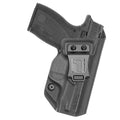 Tulster IWB Profile Kydex Holster for Smith & Wesson M&P Bodyguard 2.0 Right Hand, Black