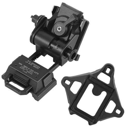 Gexmil NVG Mount with Skeleton Shroud for PVS-15/18 Night Vision Goggles - Black