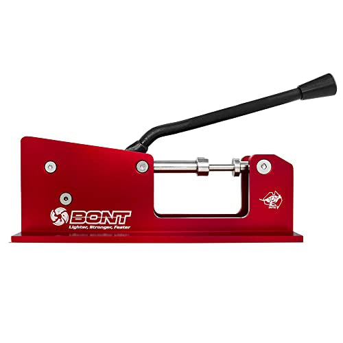 Roller Skate Bearing Press Tool - Aluminum & Steel for 7mm & 8mm Bearings - Red