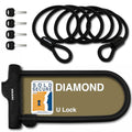 Kohlburg High Security U Lock with 4 Keys, Sold Secure Diamond Certified Bike Lock