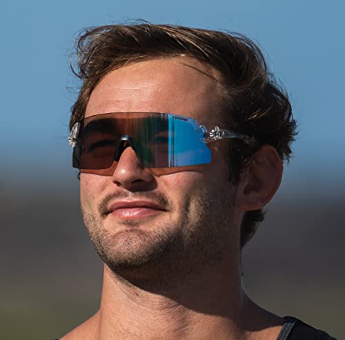 Tifosi Rail XC Rimless Cycling & Baseball Glasses - Crystal Clear Variation