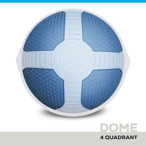 Blue 25-Inch Balance Trainer Exercise Ball with Pump - Multipurpose Fitness Equipment