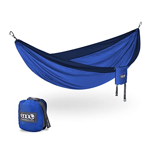 ENO DoubleNest Lightweight Camping Hammock - Navy, 1-2 Person, Special Edition