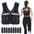 Sportneer Adjustable Weighted Vest Black 2-18 lbs for Fitness & Running