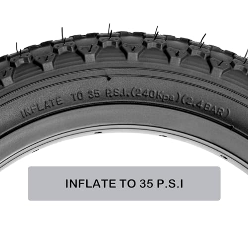 Kids Bike Tire 16x2.125 Inch Folding Replacement Bicycle Tire for MTB BMX