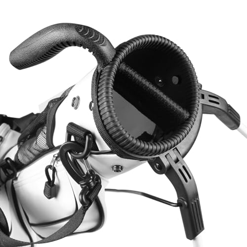 Orlimar Pitch 'N Putt Elite Gray/White Sunday Golf Bag with Stand
