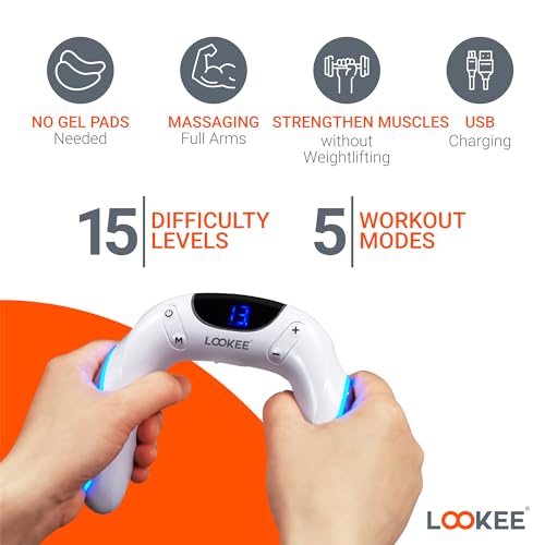 VibHeal Arm Exerciser for Toning & Recovery - Portable Hand & Wrist Massager with 15 Intensity Levels