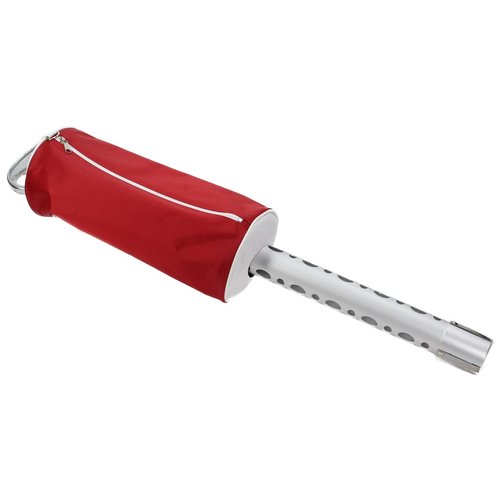 JP Lann Deluxe Shag Bag Golf Ball Retriever | Rustproof Aluminum Shaft and Handle (Holds 75 Balls)
