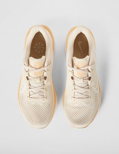 Nike Women's Quest 6 Road Running Shoes Pearl White/Sail/Orange Chalk - Lightweight Athletic Footwear