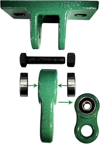 Heavy Duty Swing Set Brackets G+G - Green Outdoor DIY Playground Equipment