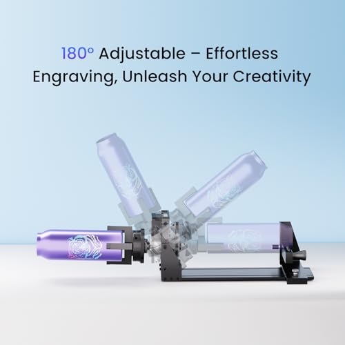 Longer Rotary Roller Series for Ray5/B1 Engraving Machines 323x80x112mm