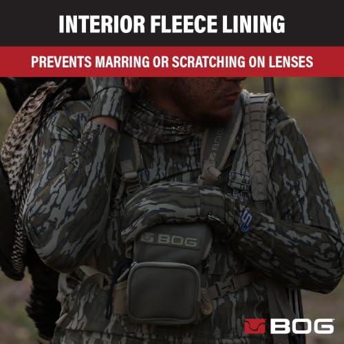 Hunting Binocular Bivy Bag with Adjustable Harness & Fleece Lining