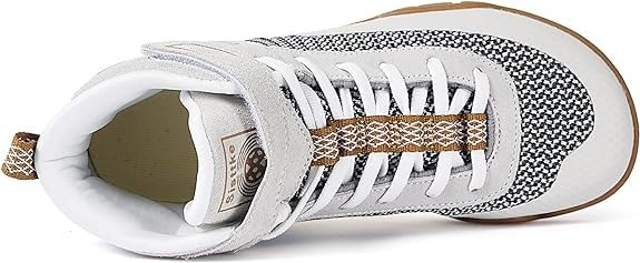 Womens Wrestling Shoes - Wide Fit, Beige, Boxing Shoe