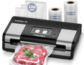 FRESKO Automatic Food Vacuum Sealer Machine - Black Silver, Large