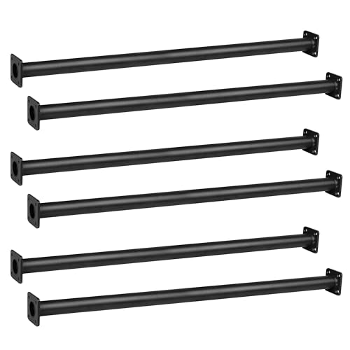 Black 22 Inch Outdoor Monkey Bars Set of 6 for Kids Playgrounds - Barcaloo Variation
