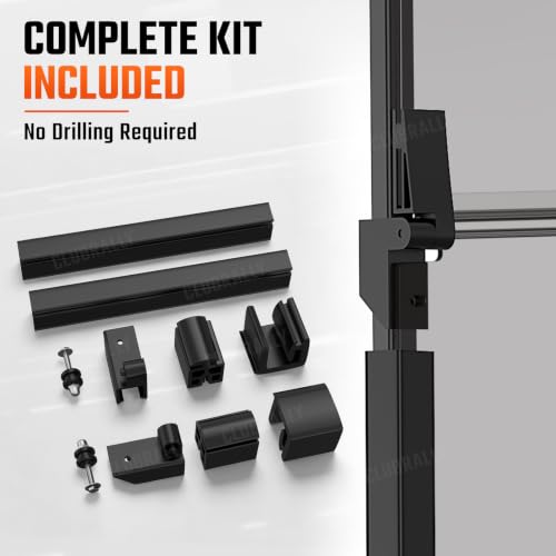 Golf Cart Windshield Kit - Fold Down, Anti-UV, Tinted for EZGO TXT 1995-2013