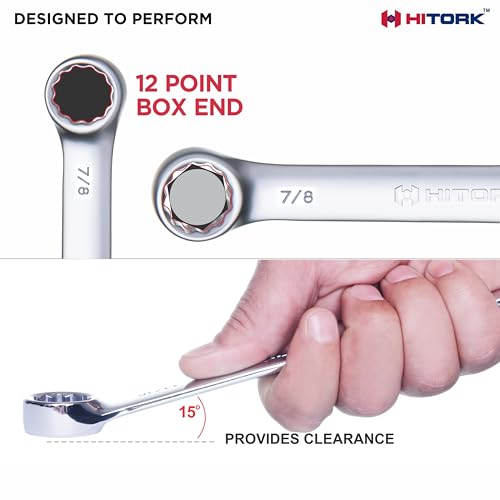 11-Piece SAE Wrench Set with Roll Pouch - Drop Forged Cr-V Steel, Chrome Finish