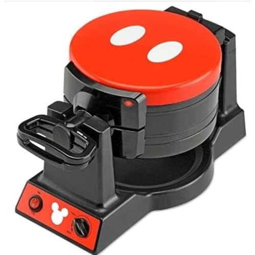 Disney Mickey Mouse Double Flip Waffle Maker - Select Brands, Black or Red