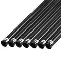 Izzo Golf Black Plastic Club Tube - 7 Pack, 1.25 Inch Diameter