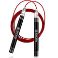 Epitomie Fitness Sonic Boom M2 Jump Rope Carbon Black - High Speed, Weighted, 360 Spin