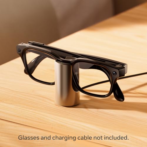 AI Glasses Charging Stand for Meta, Ray-Ban & Oakley - Quick Docking Station