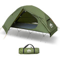 Night Cat 1-Person Camping Tent 28'' Wide Waterproof Hiking Shelter