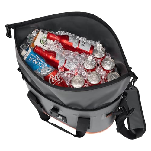 Vogano Leak-Proof Soft Cooler Bag 40 Can - Dark Gray, 12H Cold Retention