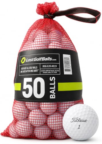 Titleist Pro V1x 2014 Golf Balls - Mint Quality, 50 Pack for Long Distance & Control