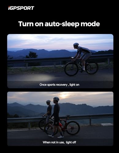 iGPSPORT 500 Lumens Smart Bike Light Rechargeable Waterproof