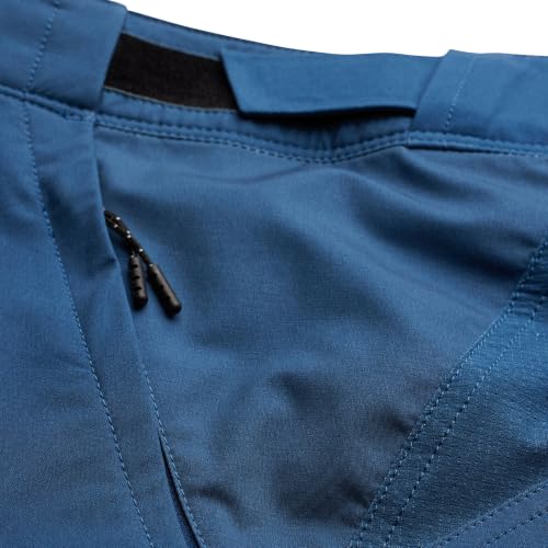 Men's Cycling Shorts with Liner - Breathable, Eco-Friendly Fabric