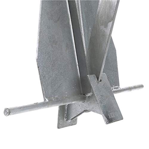 Seachoice Deluxe Galvanized Steel Anchor for Boats 31-35 Feet - Hot-Dipped