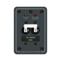 Blue Sea Systems 30A Traditional Metal AC Main Panel - Marine & RV Power Distribution