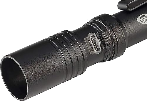 Streamlight MacroStream 500-Lumen Rechargeable LED Flashlight, Compact & Waterproof