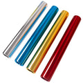 4Pcs Aluminum Relay Batons Set - Lightweight Track & Field Batons in Red Blue Gold Silver (Variation: 4 Colors Assorted)