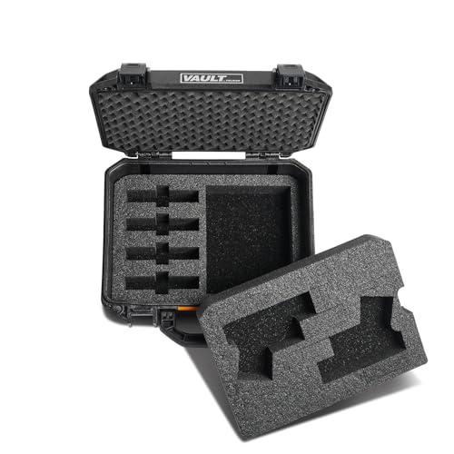 Pistol Foam Case V200 for Black - Rugged Multi-Pistol Storage