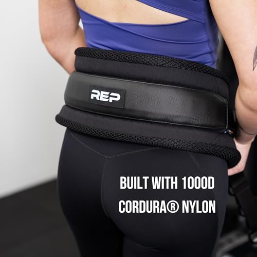 REP Fitness Hip Squat Belt | Heavy-Duty Weightlifting Harness for Power & Strength Training
